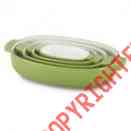 Kblr04nsyl - Set Nesting Ceramic Kitchenaid Lime Key 4-piece Bakeware