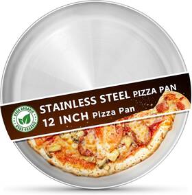 Kvhc10 Kevenal Stainless Steel Pizza Pans 12 Inch Pizza-pan Pan