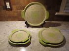 Kfi-xng-778690 Temptations Old World Set Of Serving Plates Lime Green Size