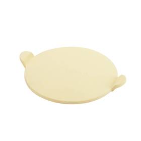 Kibow 709951480786 15 Inch Round Cordierite Ceramic Pizza Grilling Stone With Handle For Ovens And Grills