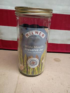194643 Kilner New Wide Mouth Preserve Jar 1l Inop