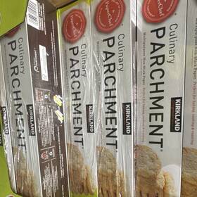1323118 Kirkland Signature Non-stick Parchment Paper White 2 Rolls 205 Sq Ft