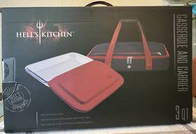 Hk3728-rd Kitchen Hells 3 Quart Casserole And Carrier