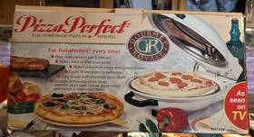 Po-1200 Kitchen Gourmet Royal Accessories Pizza Perfect Oven Model White Po-1200 Kitchen Gourmet Royal Accessories Pizza Perfect Oven Model White