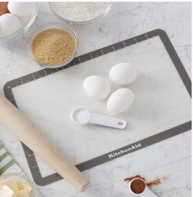Kitchenaid 024131437672 Kitchen Aid Silicone Baking Mat 9 In X 14 Reversible/up To 500 Degrees New