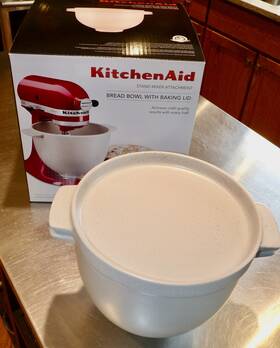 Ksm2cb5bgs Kitchenaid Bread Bowl With Baking Lid