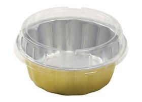 Kitchendance Disposable Colored Aluminum 8 Oz. Individual Cake Cupstart Pansdess