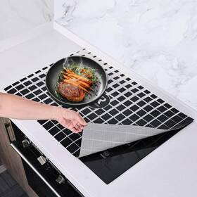 Kitchenraku Kr 445000519559 Large Induction Cooktop Protector Mat 21.2x35.4 Inch Magnetic Elect Kitchenraku Kr 445000519559 Large Induction Cooktop Protector Mat 21.2x35.4 Inch Magnetic Elect