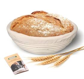Bs-mb-02-ko Koackl Banneton Bread Proofing Basket 9 Inch Round Sourdough Bak