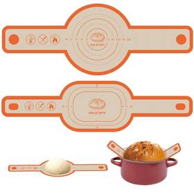 Koolstuffs 730377181186 Non-stick Silicone Bread Sling For Dutch Ovens Long Handles Easy Lifting