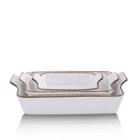 Koov B08mcyqd1h Bakeware Set Ceramic Baking Dish Rectangular Casserole