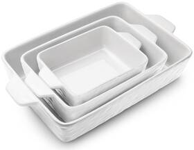 Kr163s3-2 Krokori Casserole Dishes For Oven Ceramic Baking Lasagna Pan With Handles P