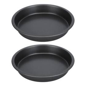 Kuuleynxaqcmsggf1-12 Kuuleyn Non Stick Pizza Pan Dish Kitchenware Baking 2pcs 9 Inch
