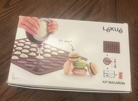 254804 L Ku New In Box Lekue Macaron Kit Complete 8-piece Makes It Easy And Quick