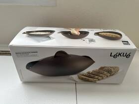 L Ku 710755882562 Silicone Bread Maker Bowl Brown