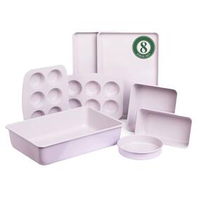Larder & Vine 810285031978 8-piece Bakeware Set Non-stick Baking With Ceramic Finish Pfas Pfoa