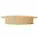 Las-2655cp Lastra Vietri New Italian Dinnerware Cappuccino Handled Oval Baker 663698392989