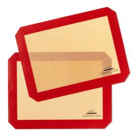 Last Confection 842364107014 Silicone Baking Mat 2-set Non-stick Quarter Sheet 8.5x11.5