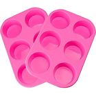 Lava0016 Pack Silicone Muffin Pan