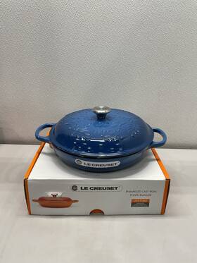 Le Creuset 024147327929 3.5 Quart Olive Branch Collection With Lid Marseille Blue Le Creuset 024147327929 3.5 Quart Olive Branch Collection With Lid Marseille Blue