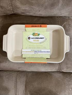 Le Creuset 024147906742 Rectangular Baking Dish Stoneware Blue 26cm 10.5 Inch X 7 New Le Creuset 024147906742 Rectangular Baking Dish Stoneware Blue 26cm 10.5 Inch X 7 New