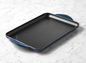 20460 Le Creuset 20191 Plancha Rect Sensation Cast Iron Griddle Pan Nonstick Deep Teal