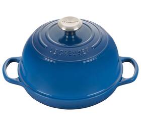 21301024220041 Le Creuset Enameled Cast Iron 1.75 Quart Bread Oven Blueberry - Brand New