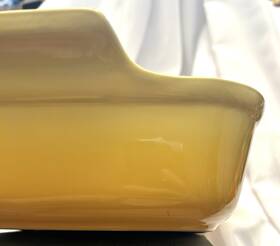 Le Creuset 630870166997 4 Quart Rectangular Heritage Baking Dish Honey New In Pack. Free Ship