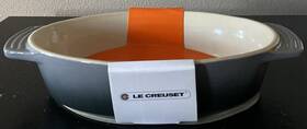 Le Creuset 630870194167 Stoneware Oval Dish 1-3/4-quart Oyster