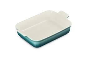 71102032099002 Le Creuset Stoneware Heritage Rectangular Baking Dish 4 Qt. Riviera 71102032099002 Le Creuset Stoneware Heritage Rectangular Baking Dish 4 Qt. Riviera