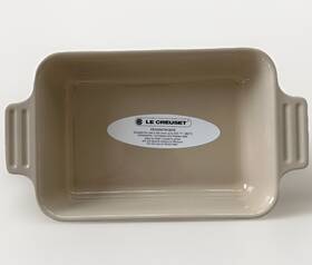 711031877010mxr Le Creuset Rectangular Baking Dish 18cm Sky Blue Stoneware New