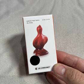 71206001400100 Le Creuset Pie Bird Funnel - Black Onyx Bnib