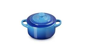 Le Creuset 843251110551 Brand New In Box Stoneware Mini Round Cocotte 8 Oz. Marseille Blue Le Creuset 843251110551 Brand New In Box Stoneware Mini Round Cocotte 8 Oz. Marseille Blue