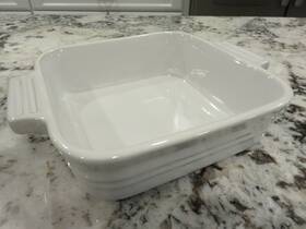 Le Creuset 843251193530 Square Baking Dish 5.5 Inch Stoneware - Euc Used Once