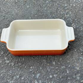 Le Creuset 843251193912 New Rectangular Baking Dish 18 Cm Flame