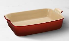 91041932060000 Le Creuset Heritage Stoneware Rectangular Dish Cerise