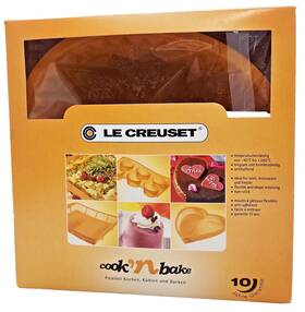 930016000900016 Le Creuset Cook Ftn Bake Deep Bundt Mold In Flame Orange Oven/freezer Safe