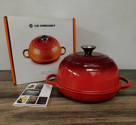 Ls2101-2467ss Le Creuset Enameled Cast Iron 1.75 Quart Bread Oven Cerise Red - New