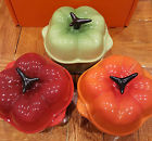 Le Creuset New In Box Set Of 3 Bell Pepper Casserole Mini Cocotte 13oz Free Ship 630870021517 Le Creuset New In Box Set Of 3 Bell Pepper Casserole Mini Cocotte 13oz Free Ship 630870021517