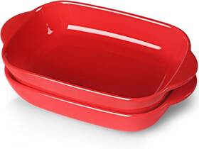 Leetoyi 445025742765 Ceramic Small Baking Dish Porcelain 2-piece Rectangular Bakeware Leetoyi 445025742765 Ceramic Small Baking Dish Porcelain 2-piece Rectangular Bakeware