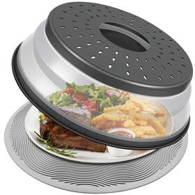 Ldgl003 Lekdrok 10 Inch Microwave Cover And Silicone Mat Splatter Guard Colander