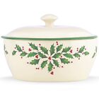 847117 Lenox Holiday Dinnerware Covered Casserole 847117 Lenox Holiday Dinnerware Covered Casserole