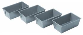 59440 Lifetime Brands Inc. Commercial Ii Non-stick Mini Loaf Pans 5-3/4 By 3-1/4 Set Of 4