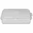 Lindys Stainless Steel Covered Cake Pan Silver Sale 0811957010321