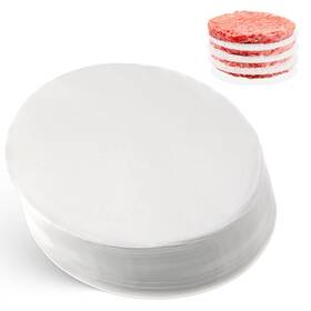 674681 Liqwei 500 Pcs Non-stick Burger Patty Paper Hamburger Parchment Papers For Press