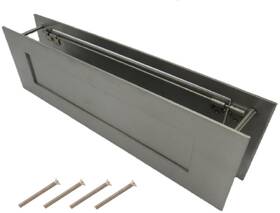 Litlheim 090058190221 13 Inch X4 Stainless Steel Door Kick Plate Set Front And Rear With Screws Satin