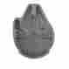 Lk18653 Lakeland Star Wars Millenium Falcon Cake Pan 5052775186538