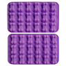 Lms-gjqkmj-2016040607 Axe Sickle Axesickle Per Pack Silicone Baking Molds 689998000508