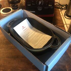 Loafnest 689354448623 Incredibly Easy Artisan Bread Kit. Cast Iron Dutch Oven