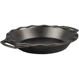 Bw9pie Lodge 9 Inch Seasoned Cast Iron Pie Pan With Dual Handles